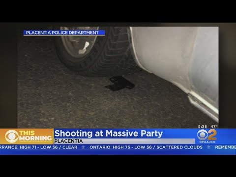 1 Shot At Massive Party In Placentia Dance Studio