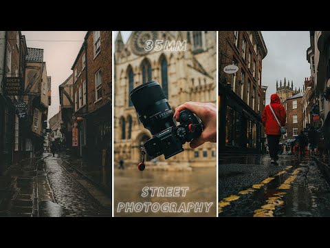 35mm RAINY Street Photography POV - SONY A7IV