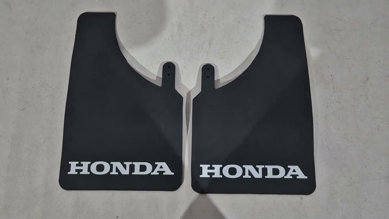 Универсальные брызговики Polytep (230*375, 2 шт) Video 1