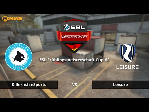 KILLERFISH vs. LeiSuRe | ESL Frühlingsmeisterschaft 2016 Cup #2 | de_cache