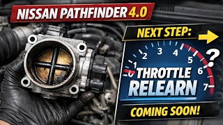 Nissan Pathfinder 4.0 Throttle Body Cleaning & Removal (Step-by-Step) | Relearn Next Video