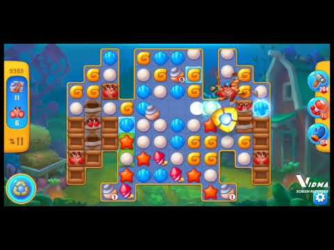 Fishdom. 9365 level no boosters and diamonds. 20 moves