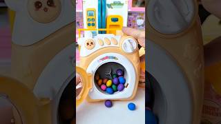 Satisfying with Unboxing & Review Miniature Washing Machine | ASMR Video no music #asmrtoys