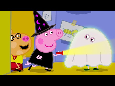 Capa de Queda de energia no Halloween | Contos da Peppa Pig
