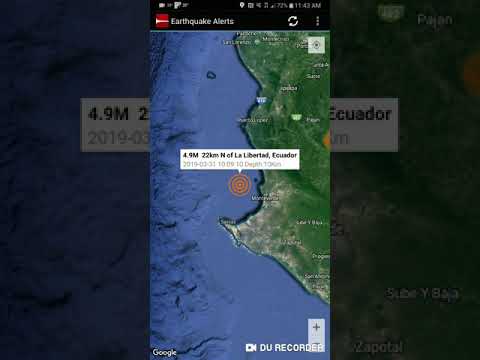 La Libertad, Ecuador Earthquake March 31st, 2019