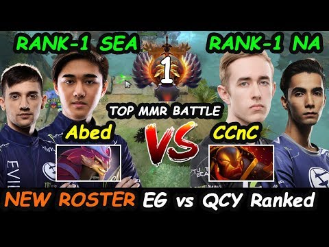 EG Abed [Pangolier] MID Battle New Roster vs QCY CCnC SumaiL Dota 2 7.22 pro Gameplay