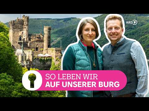Unglaubliches Zuhause: Junge Familie wohnt auf einer Burg hoch über dem Rhein | ARD Room Tour
