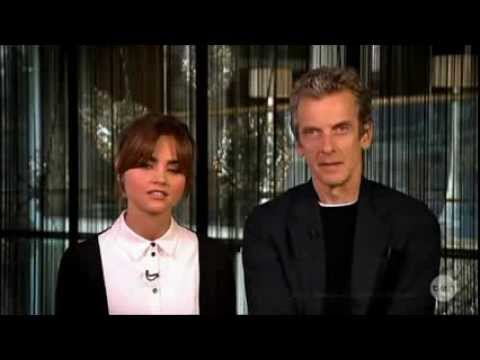 The NEW Dr. Who Peter Capaldi & Jenna Coleman "Shock & Dismay" at Robin Williams