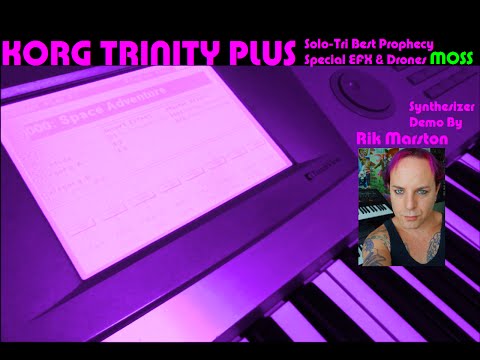 Korg Trinity Plus Solo-Tri Best Prophecy Special EFX & Drones Synthesizer MOSS