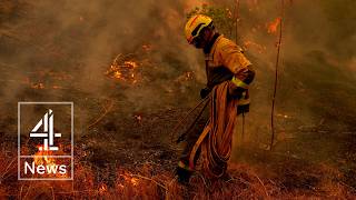 France and Spain battle massive wildfires; 300,000 evacuated near Bordeaux