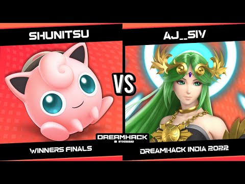 Shunitsu (Jigglypuff) vs aj__siv (Palutena) - DreamHack India 2022 - Winners Finals - Smash Ultimate