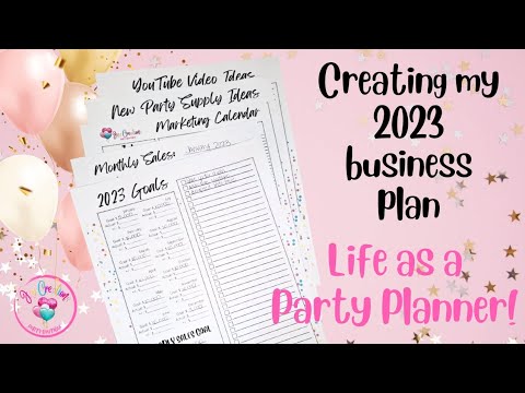, title : 'How I create my 2023 business plan as a full time party planner | New Year, New business goals!'