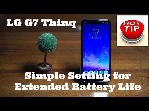 LG G7 ThinQ - Huge Tip to Extend Your Battery Life