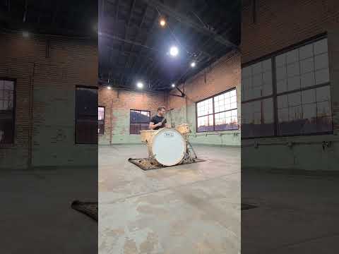 HHG Drums Maple Single Tension Drum Set  Natural Satin Lacquer image 10