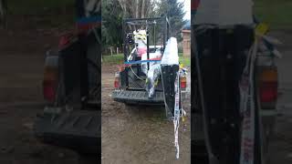 Ready the TK2400 to be taken to Andreani.