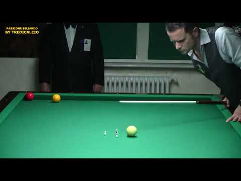 DELLA TORRE vs PLACIDO Semifinale 4°Memorial Biliardo Lentini 2012 Carmagnola@TREDICALCIO