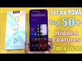 Tecno POVA Top 50+ Hidden Features !! Tecno POVA Tips & Tricks in Hindi