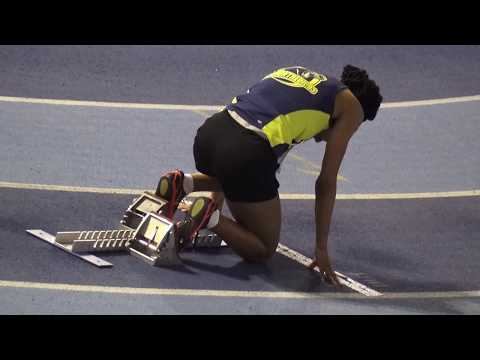 400M JUF/ FINALE 1 Championnats régionaux en salle Cadets Juniors EAUBONNE 03/02/2018