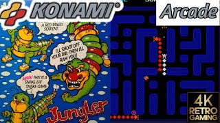 Jungler Arcade ( Konami 1981 ) 4k Gameplay