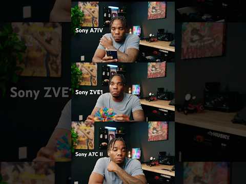 Sony ZVE1 vs Sony A7IV vs Sony A7C II #sonyalpha #cameratest