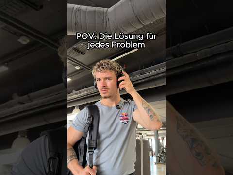 POV: Die Lösung für jedes Problem😂