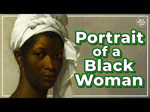 Portrait of a Black Woman by Marie Guillemine Benoist