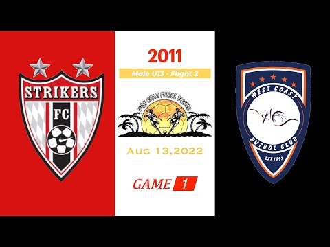 2011 STRIKERS vs WEST COAST '10 (Aug 13,2022)