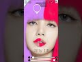 Blackpink Lisa in a Pink-Violet makeup look | Jilly Jill Jill | Ibispaint