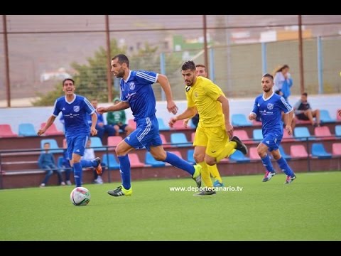 Gol de Amado, jugador de la UD San Fernando 12 3 2016