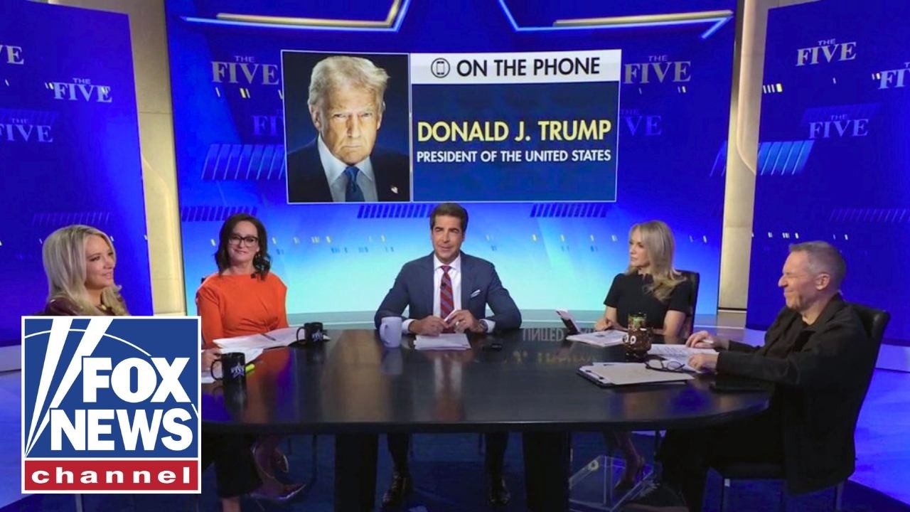 WATCH: Trump joins 'The Five'...