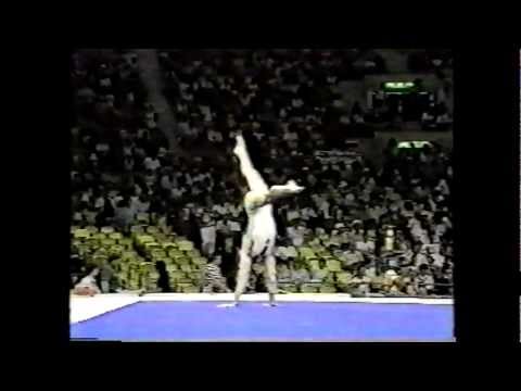 Marius Toba (ROM) - 1988 Olympics - Compulsories - Floor Exercise