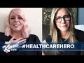 Jimmy Kimmel & Jennifer Aniston Surprise an Amazing Nurse