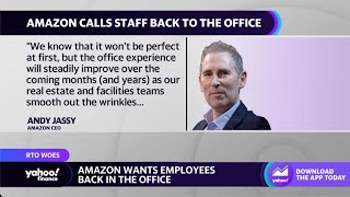 Amazon CEO Andy Jassy calls employees back to the office in company email