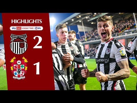 Grimsby Town (2) v Tranmere Rovers (1) | Highlights