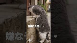 太りすぎた猫、段差が登れない…必死に頑張る【猫あるある｜AIアニメ】
