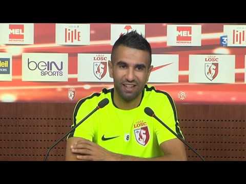 Présentation officielle de Mounir Obbadi, nouveau milieu de terrain du LOSC