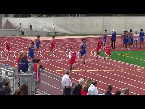 FSB 200m Heat 3 vs Fountain Valley 3-21-18 - Los Alamitos Boys