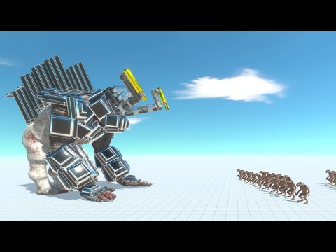 ROBO KONG vs UNITS - Animal Revolt Battle Simulator