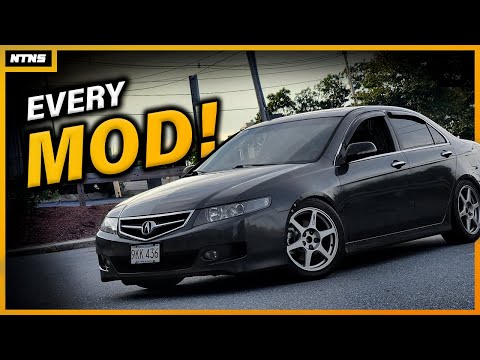 Every Mod on my 2008 Acura TSX so far!