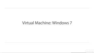 Ethical Hacking 18 Virtual Machine Windows 7