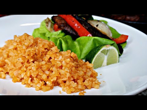 Mexican Cauliflower Rice Recipe | Low Carb Mexican Rice Recipe | HD Cooking Video