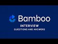 Bamboo Interview Questions and Answers | DevOps | Atlassian Bamboo |