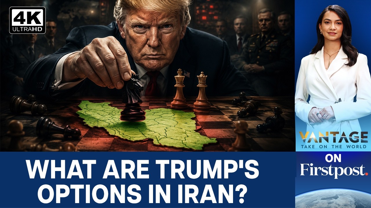 Trump's Iran Strategy Hits a Wall: What Can US President Do Now? | Vantage on Firstpost | 4K
