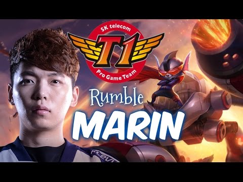 SKT T1 MaRin RUMBLE Top vs Irelia - Patch 5.21 EUW | League of Legends