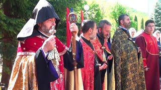 Մայիսի 8-ին վանաձորցիները հավաքվել էին Շուշիի ազատագրմանը նվիրված խաչքարի մոտ