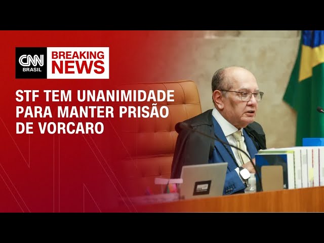 Com voto de Gilmar, STF tem unanimidade para manter prisão de Vorcaro | HORA H