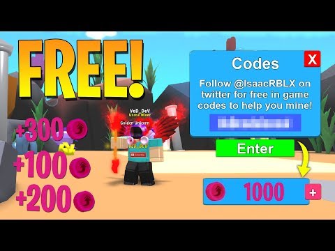 How To Get Free Tokens In Mining Simulator - roblox mining simulator codes 2020 roblox game codes