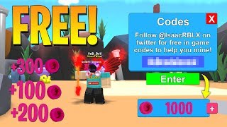 How To Get Free Tokens On Mining Simulator - roblox mining simulator codes 2018