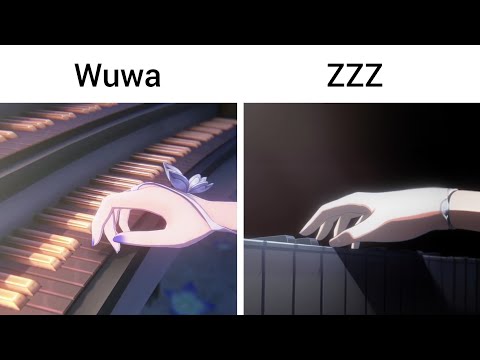 ZZZ vs Wuwa Piano Animation 😭