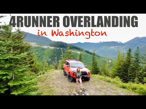 Solo Rainy 4Runner Adventure | Camping + Cooking a Crockpot Meal